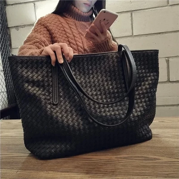 Sac à main tissé Joker pour dames, fourre-tout coréen tendance|13,94 €|OKKO MODE