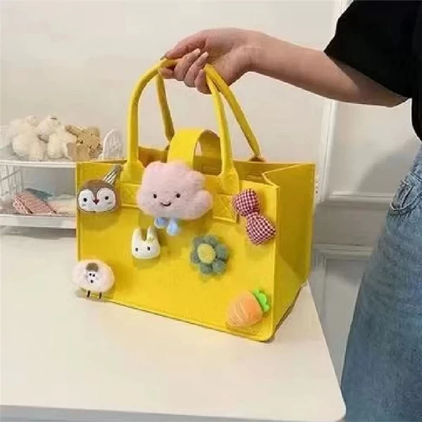 Sac à main en feutre de dessin animé pour enfants - Sac mignon portable et souvenir fille|1,98 €|OKKO MODE