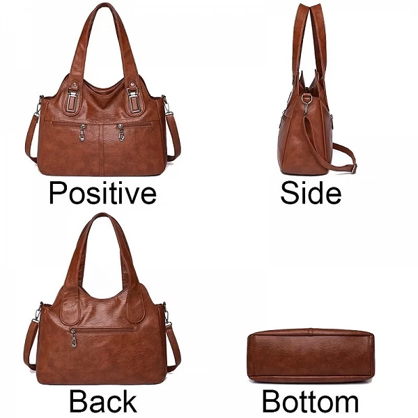 Sac à Main Cuir Haute Qualité Femme Fourre-Tout Décontracté Luxe Collection 2023|11,89 €|OKKO MODE