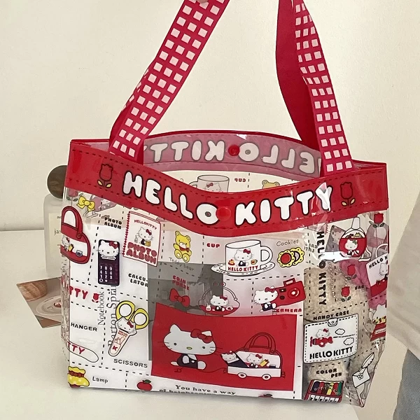 Sac à main Kitty Cat PVC transparent étanche|4,95 €|OKKO MODE