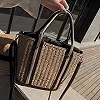 Sac de plage en paille tissé à la main | Sac rotin femme bohème|6,00 €|OKKO MODE