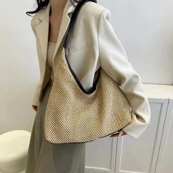 Sac à main tissé en rotin pour femmes - Style Bohème Chic et Naturel|7,99 €|OKKO MODE