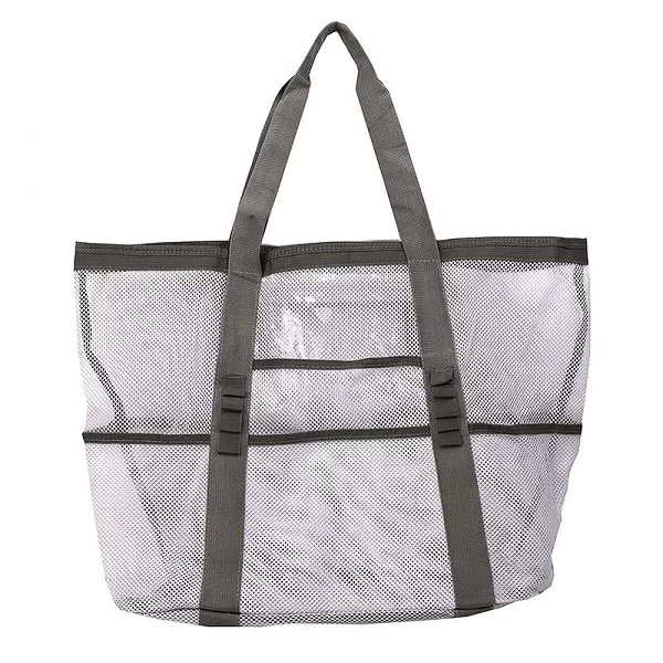 Sac fourre-tout en maille tissé pour femmes - idéal plage et été|1,90 €|OKKO MODE