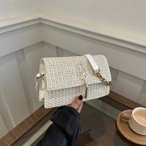 Sac à main en rotin tressé pour femme - Mode fillette modern |6,97 €|OKKO MODE