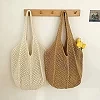 Sac fourre-tout en paille de plage d'été - Modèle bohème spacieux|8,93 €|OKKO MODE