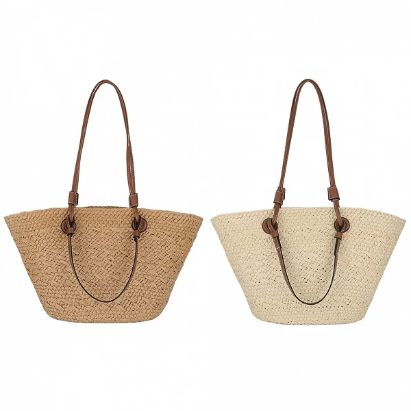 Sac fourre-tout tissé pour femme : le compagnon chic et pratique de l'été|17,09 €|OKKO MODE