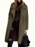 Cardigan Long Verde Kaki Reversível - Moda Feminina Plus Size | 20,43 $ | OKKO MODE