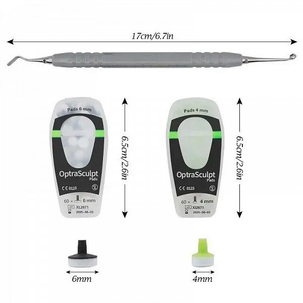 Ensemble spatule résine photopolymérisable VV, poignées Assad - Kit composite dentaire|15,12 €|OKKO MODE