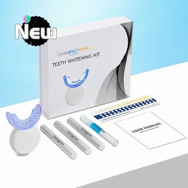 Ouverture de la lampe LED sans fil USB, 32 dents pour un blanchiment des dents efficace