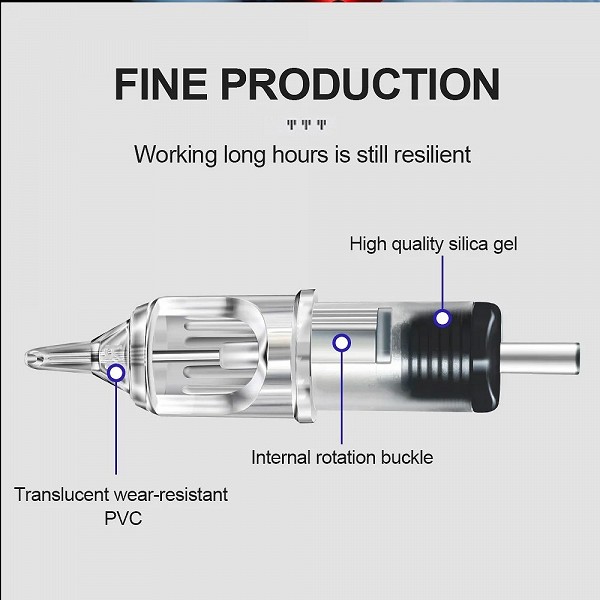 Kit professionnel de machine à tatouer | Stylo rotatif, alimentation et cartouches_IPX7|51,91 €|OKKO MODE