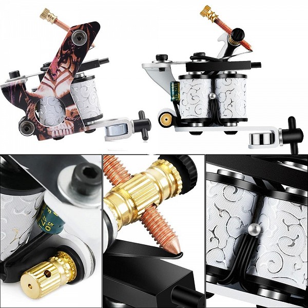 Mayor Inner InPorter-Kit de tatouage professionnel avec 2 machines, encres noires et accessoires complets|28,15 €|OKKO MODE