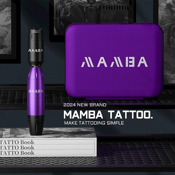 Kit de tatouage sans fil MAMBA professionnel, 1200mAh, batterie grande capacité|30,68 €|OKKO MODE