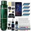 POSEIDON-Kit de stylo de tatouage avec alimentation, interface RCA, odorélectrique lointain pour tatoueurs|37,41 €|OKKO MODE