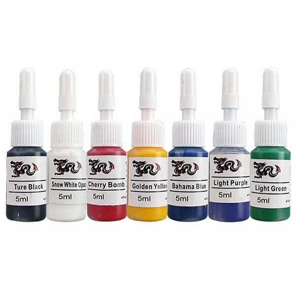 Ensemble de pigments d'encre de tatouage professionnels, peintures de beauté pour l'art corporel, le maquillage et la pratique d|11,89 €|OKKO MODE