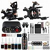 Kit de mitrailleuse à bobine professionnelle, machine à tatouer avec cartouche d'alimentation électrique, encre noire pour docum|30,99 €|OKKO MODE