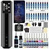 POSEIDON-Kit de stylo de tatouage pour tatoueur, machine à tatouer sans fil, moteur sans noyau, odorde tatouage lointain, haute |42,64 €|OKKO MODE