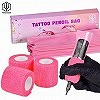 POSEIDON-Housses de sac à crayons de tatouage pour artistes, fournitures de microblading, ensembles de pratique de bandage rose,|4,96 €|OKKO MODE