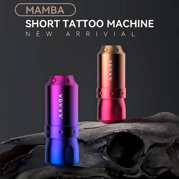 Kit de machine à tatouer MAMBA avec cartouche d'alimentation électrique, ensemble de stylos à tattoo|41,92 €|OKKO MODE