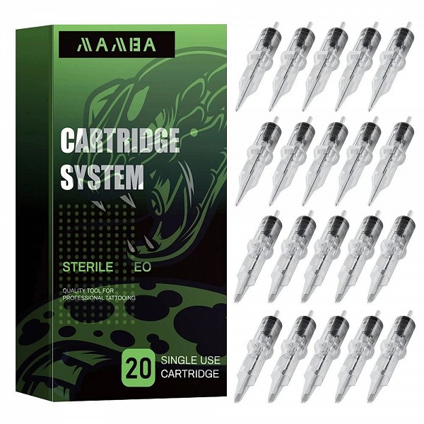 Kit de machine à tatouer MAMBA avec cartouche d'alimentation électrique, ensemble de stylos à tattoo|41,92 €|OKKO MODE