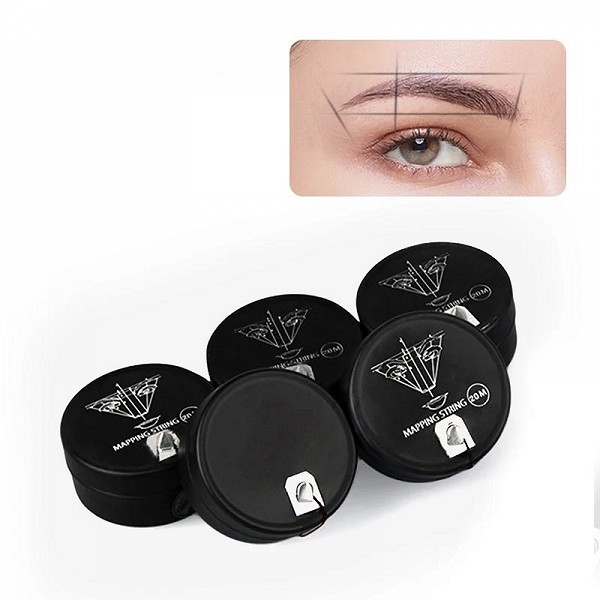 Fil artificiel blanc pour Microblading 20m - Ligne Pré-encrée Sourcils Symétriques|2,96 €|OKKO MODE