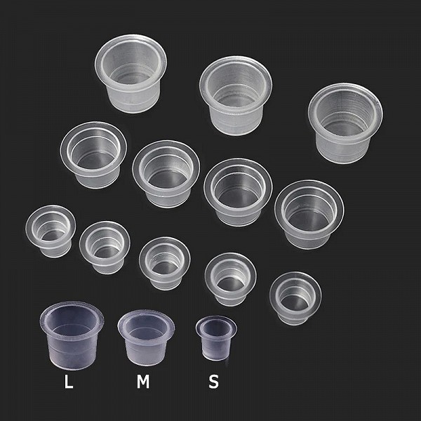 Porte-encre de tatouage en silicone jetables - 1000 tasses S/L Pigment Titulaire|10,85 €|OKKO MODE