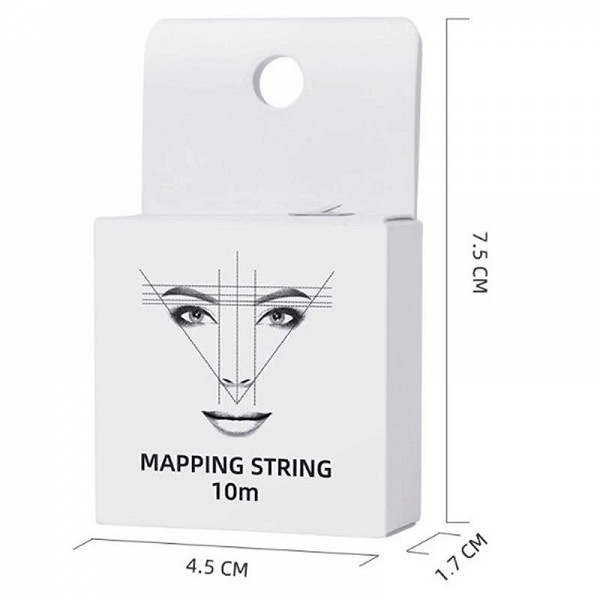 Chaîne de cartographie des sourcils pré-encrée pour tatouage Eyebloguconcept, blanc et noir|1,96 €|OKKO MODE