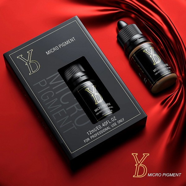 YD Pigment d'Encre de Tatouage Marron Semi-Permanent avec Boîte - Kit d'Art Corporel Professionnel|21,16 €|OKKO MODE