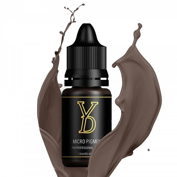 YD Pigment d'Encre de Tatouage Marron Semi-Permanent avec Boîte - Kit d'Art Corporel Professionnel|21,16 €|OKKO MODE