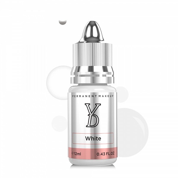 Pigment encre tatouage professionnelle blanche micropigmentation 12ml pour sourcils lèvres|24,94 €|OKKO MODE