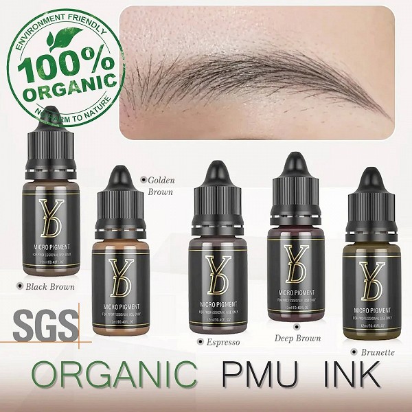 Encre de Tatouage Professionnelle YD Microblading Brun Profond - Pigment Art Corporel, Analyste en Continu|21,16 €|OKKO MODE