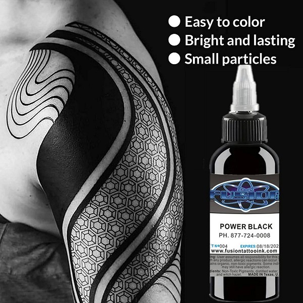 Ensemble de pigments d'encre tattoo noir professionnels 100% qualité|13,08 €|OKKO MODE