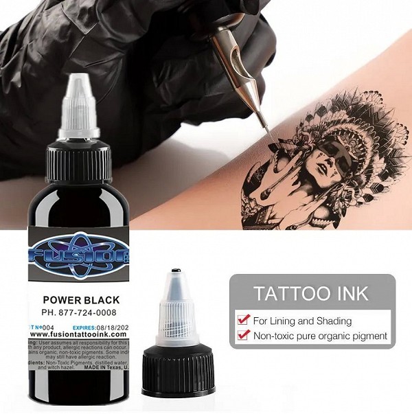 Ensemble de pigments d'encre tattoo noir professionnels 100% qualité|13,08 €|OKKO MODE