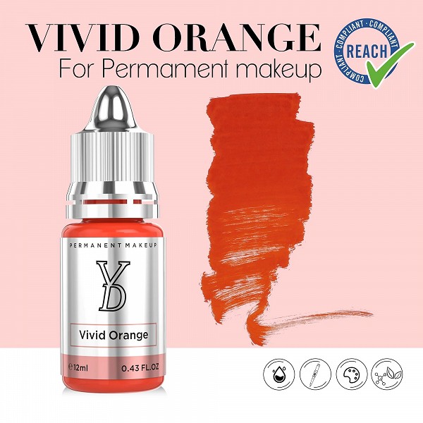 Encre de tatouage YD, pigment orange vif, beauté professionnelle, pigment de micropigmentation en continu, fournitures de maquil|24,94 €|OKKO MODE