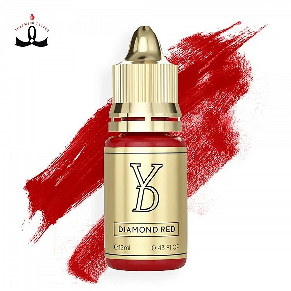 YD NEO-Encre de tatouage rouge diamant, pigment de beauté professionnel, pigment de micropigmentation en continu, fournitures de|23,22 €|OKKO MODE