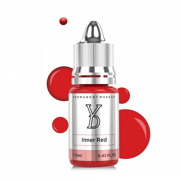 Inner Red-YD-Encres de tatouage semi-continu pour lèvres, fournitures de peintures, outils de maquillage, art corporel professio|24,94 €|OKKO MODE