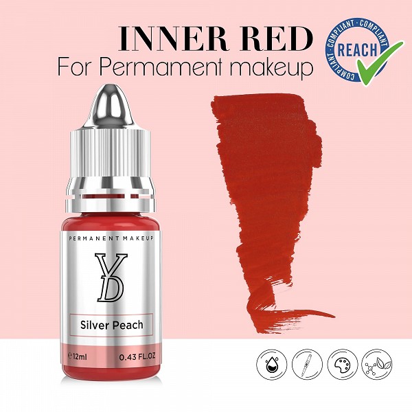 Inner Red-YD-Encres de tatouage semi-continu pour lèvres, fournitures de peintures, outils de maquillage, art corporel professio|24,94 €|OKKO MODE