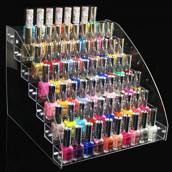 Présentoir de pigments de tatouage en acrylique transparent, boîte d'affichage de vernis à ongles, comparateur multifonctionnel,|18,62 €|OKKO MODE