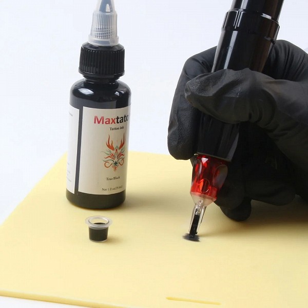 Pigment d'encre de tatouage noir pour peinture, fournitures de tatouage professionnelles, maquillage naturel en continu pour l'a|5,40 €|OKKO MODE