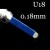 Lot de 50 aiguilles à tatouage téboriques en acier inoxydable - 0.18mm | 3,24 $ | OKKO MODE