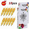 Cartouche de Tatouage Jaune YILONG II - Set 10 Pièces Qualité Supérieure|4,49 €|OKKO MODE