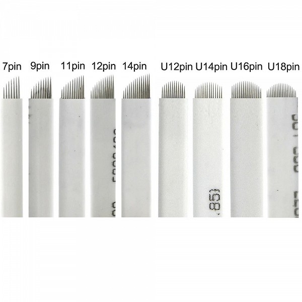 Lot de 10/20/100 Aiguilles pour Microblading Illac - Maquillage Permanent Sourcils Manuels|1,79 €|OKKO MODE