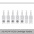 Stylo à Adhérence Grossière pour Microneedling Facial avec Plusieurs Types de Broches - Lot de 50 | $14.11 | OKKO MODE