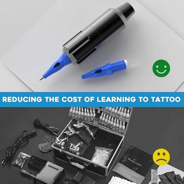 Solong Tattoo-Stylo à bille pour la pratique du dessin au point, fournitures en papier, paquet mixte, adhérence grossière, 20 pi|6,96 €|OKKO MODE