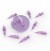 Aiguilles de tatouage pour machine à tatouer, adhérence poulet violet 0.35mm - Lot de 50 | $5.42 | OKKO MODE