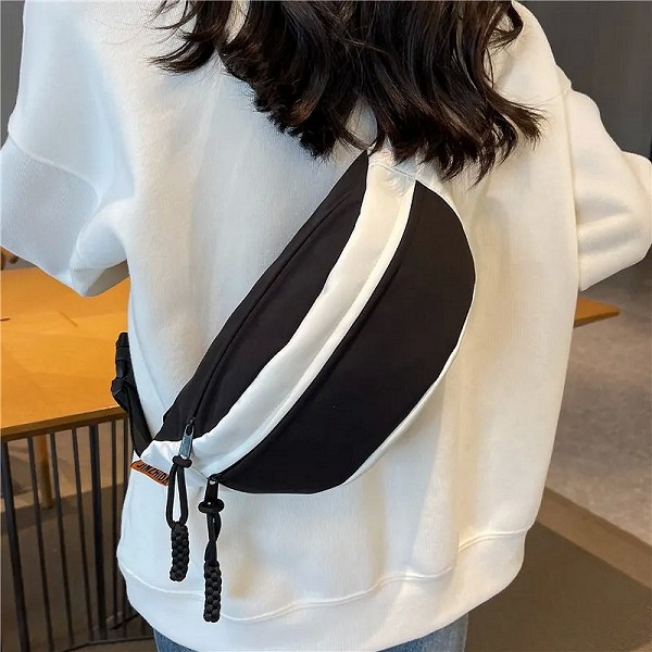 Sac à bandoulière polyvalent pour étudiant, moto, athleisure, simple, sac audibag|7,05 €|OKKO MODE