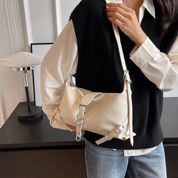 Sac à main solide polyvalent pour femme, sac à main lancé par fouet avancé, haute capacité, haute qualité, simplicité, nouvelle |15,29 €|OKKO MODE