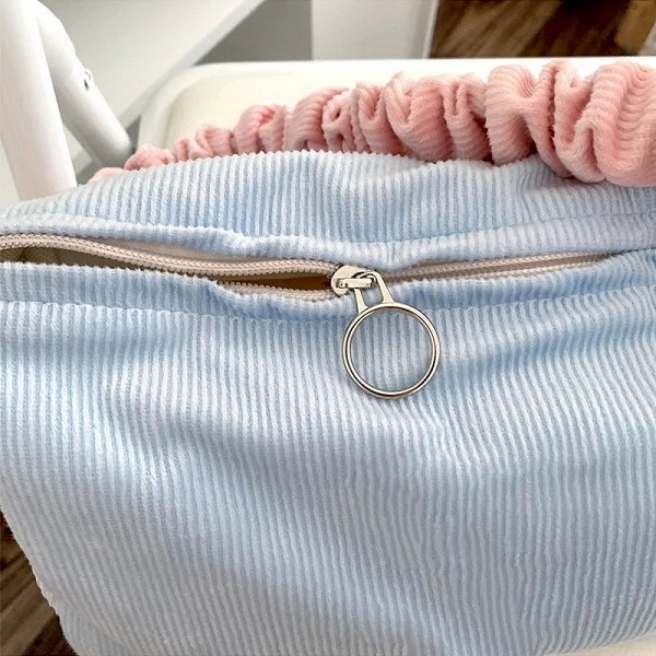 Sacs à main décontractés en velours côtelé pour femmes et filles, sacs à bandoulière initiés, sacs à main de créateurs, mignon, |7,99 €|OKKO MODE