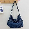 Sac messager vintage pour femme, grande capacité, denim, 03, fourre-tout, sangle réglable, carillon, sac de transport, multifonc|10,92 €|OKKO MODE