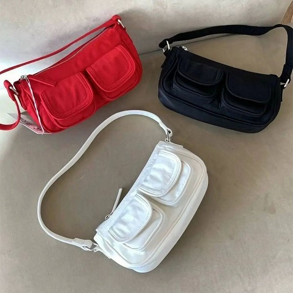 Sac à Main Rétro de Luxe pour Femme, Sacoche Hobo, Multi-Poches, de Styliste, Sous-Aisselles, Fourre-Tout|10,08 €|OKKO MODE