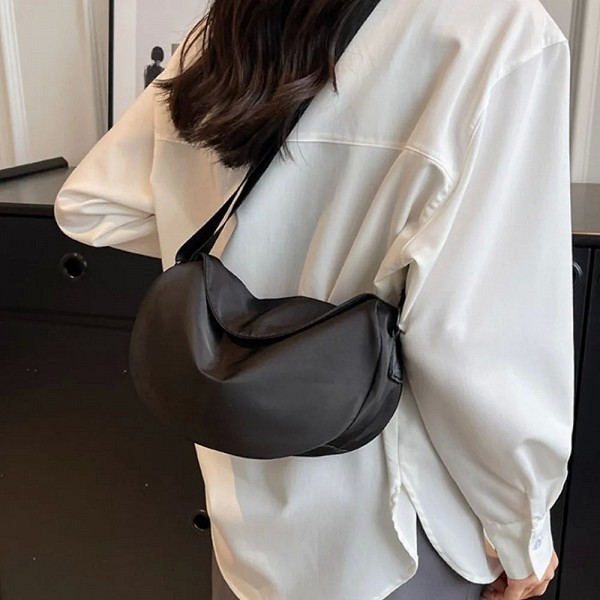 Sac à Main Hobo en Nylon Y2k pour Femme, Fourre-Tout Sous les Bras, Pochette à Bandoulière, Sacoche|5,00 €|OKKO MODE